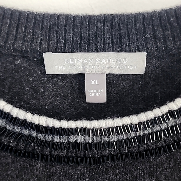 Neiman Marcus 100% Cashmere tunic length sweater size XL - Picture 4 of 7